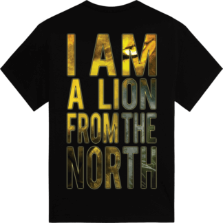 The lion from the north Sabaton tshirt backside