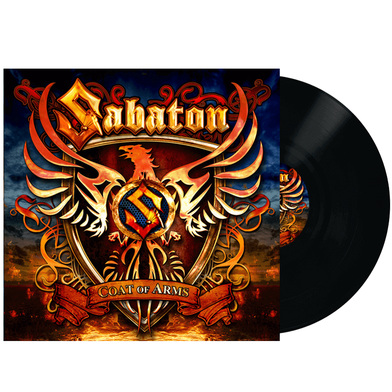 Coat of arms vinyl lp Sabaton