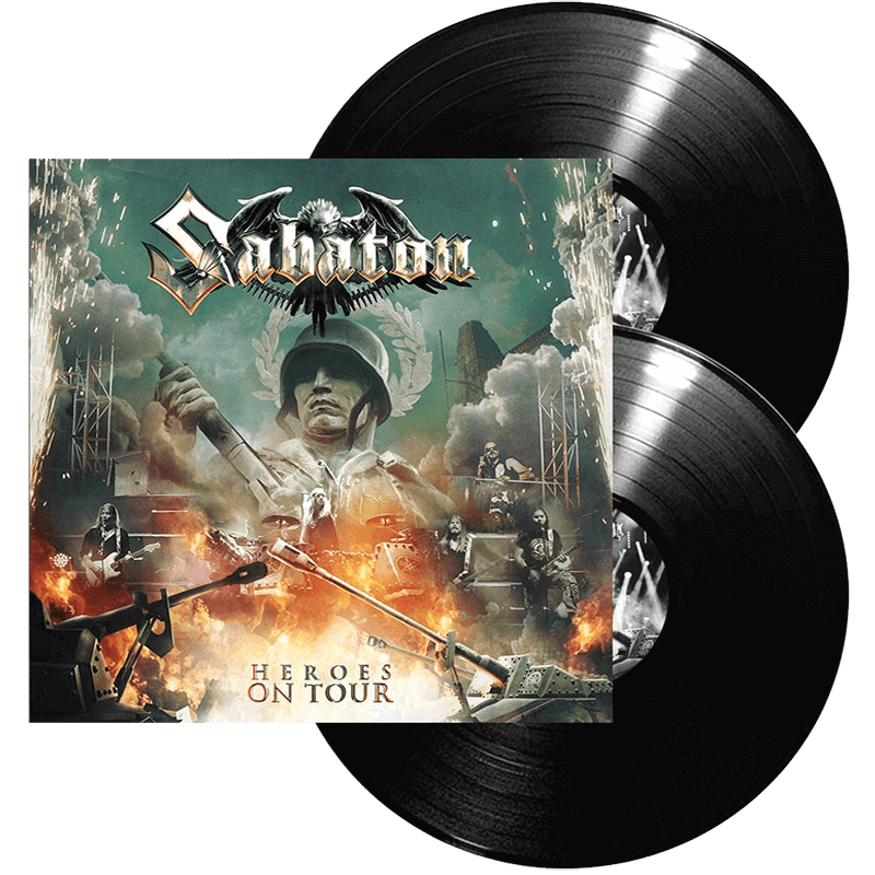 Heroes on tour vinyl lp Sabaton