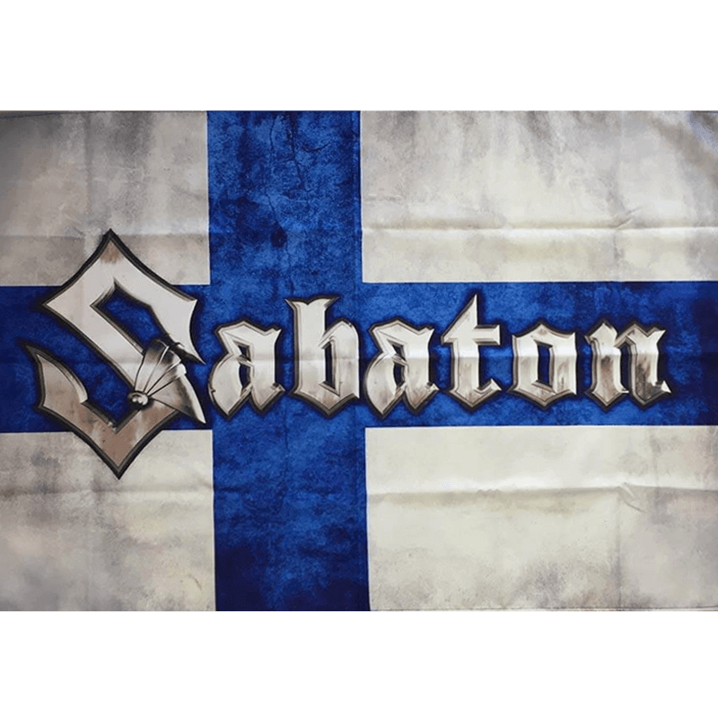 Finland Sabaton Logo Flag