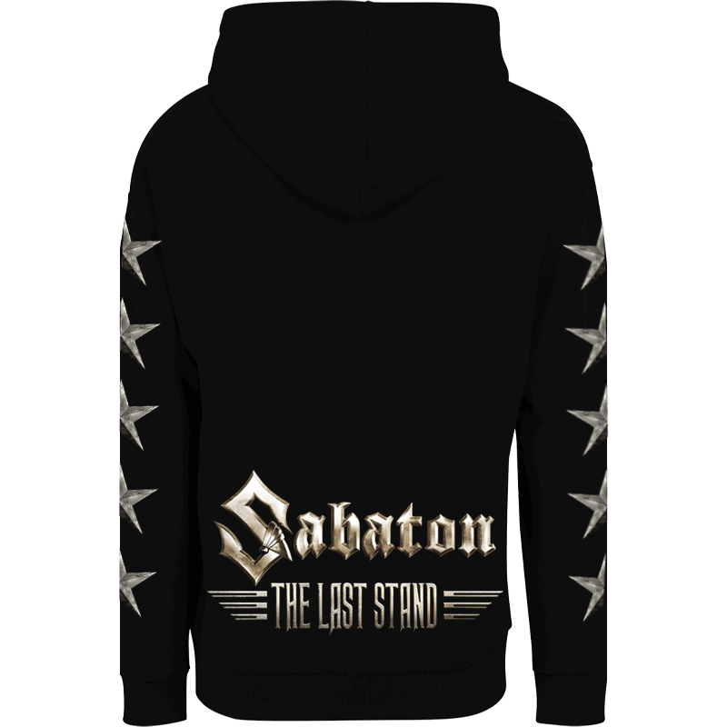 The last stand Sabaton zip hoodie backside