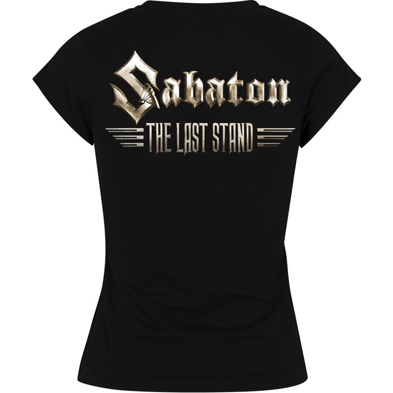 DaigMeng Sabaton Womens T-Shirt Summer Print Short Sleeve Top
