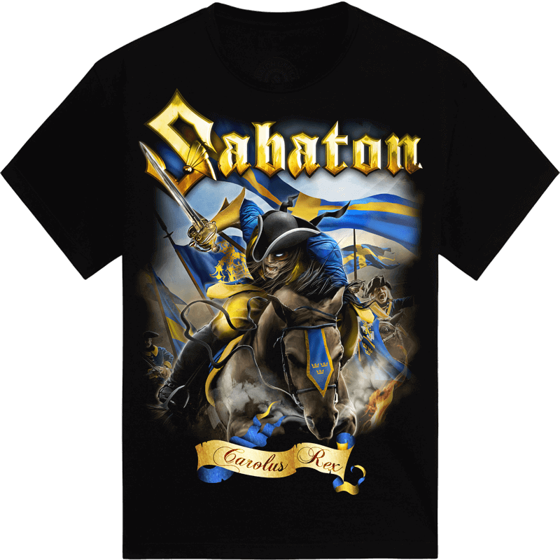 Begrænsning nationalsang Ambassadør Carolus Rex 1682-1718 T-shirt | Sabaton Official Store