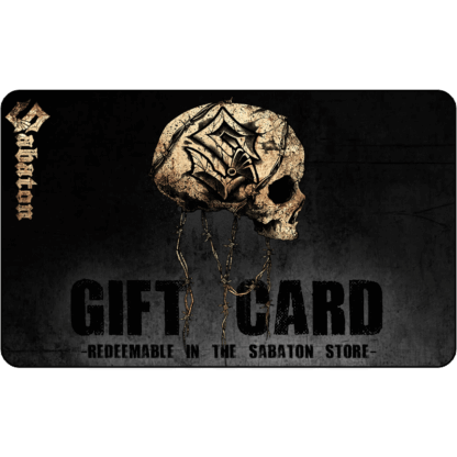 Sabaton gift card