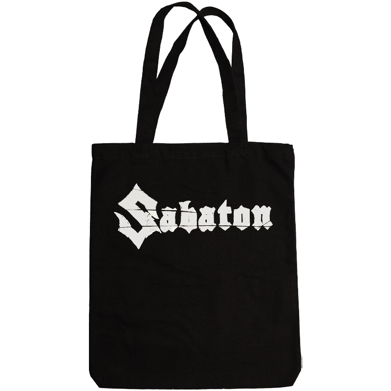 Sabaton official tote bag backside