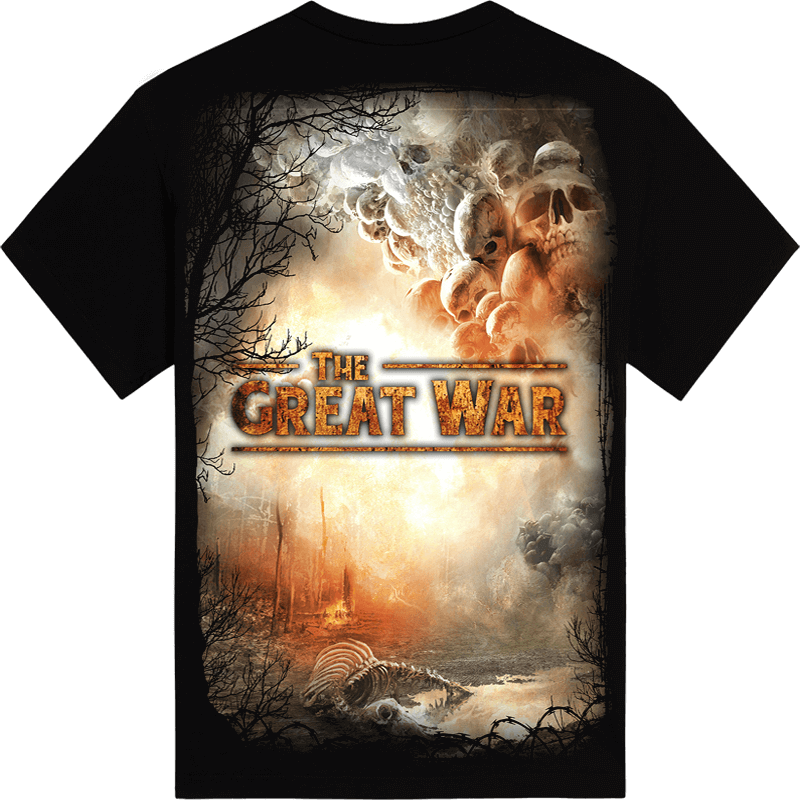 The great war Sabaton tshirt backside