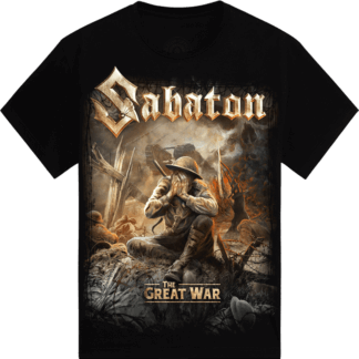 The great war Sabaton tshirt frontside