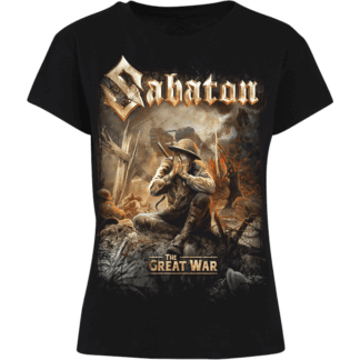 The great war Sabaton women's tshirt frontside