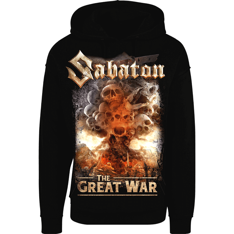 What's so fucking great about it Sabaton nonzip hoodie frontside