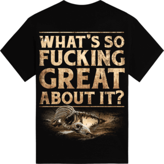 What's so fucking great about it Sabaton tshirt backside