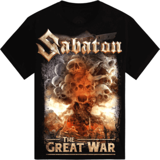 What's so fucking great about it Sabaton tshirt frontside