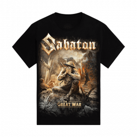 The Great War Sabaton Kids T-shirt Frontside