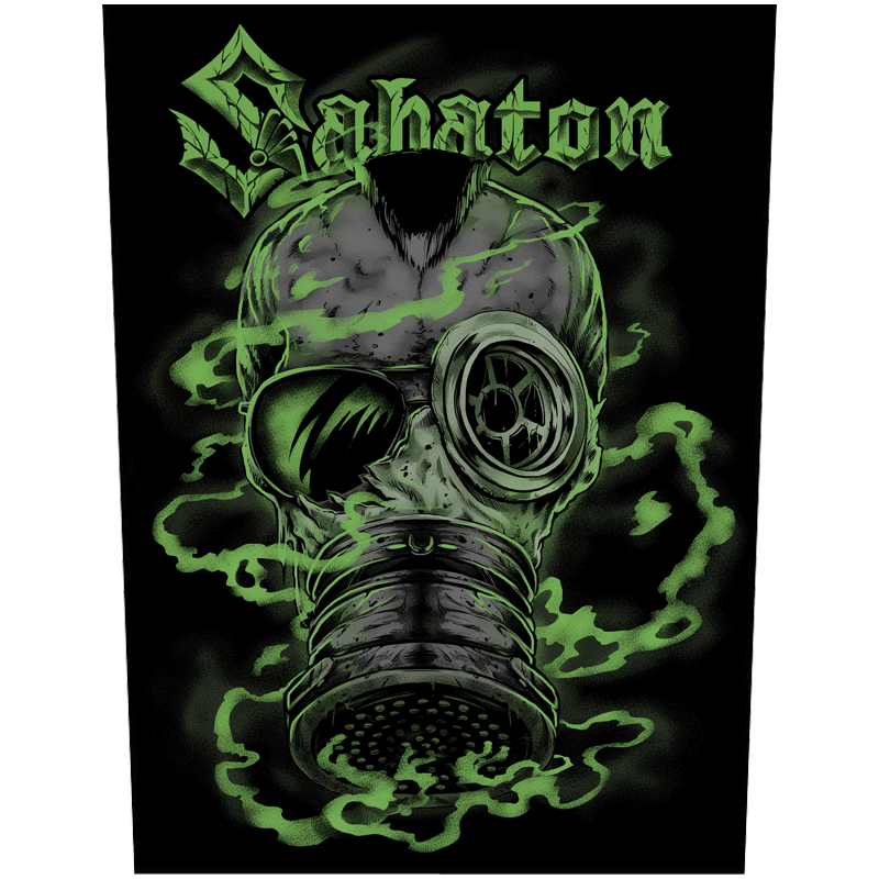 The Attack of the Dead Men Sabaton Back Patch