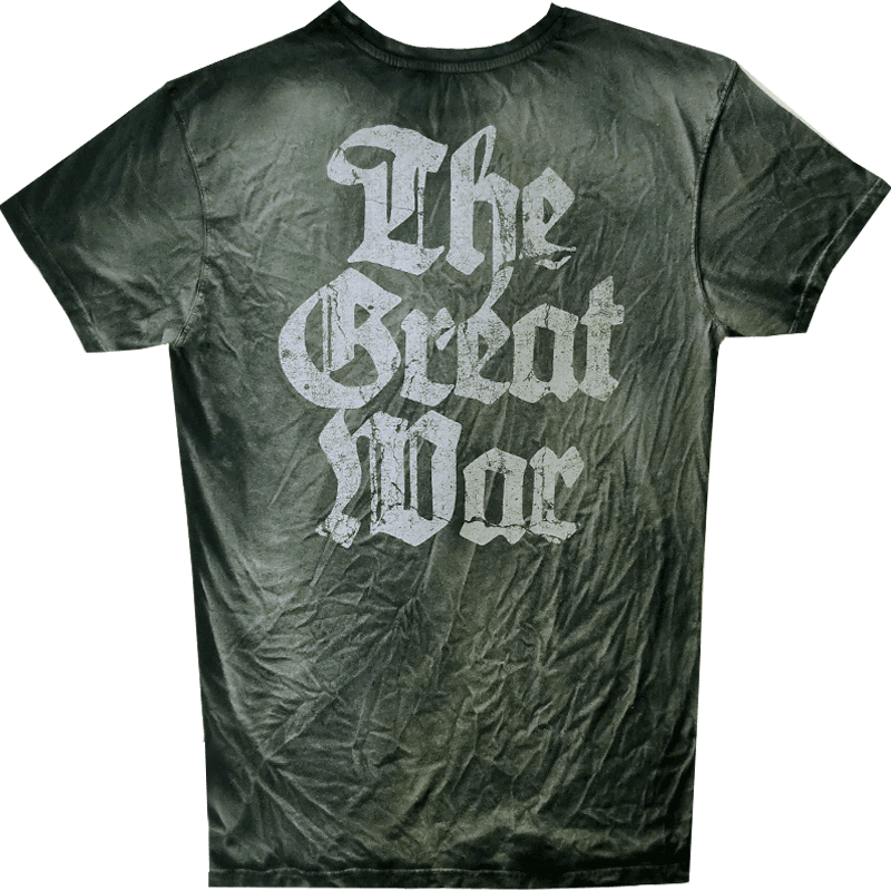 The Great War Sabaton T-shirt Vintage Collection Backside