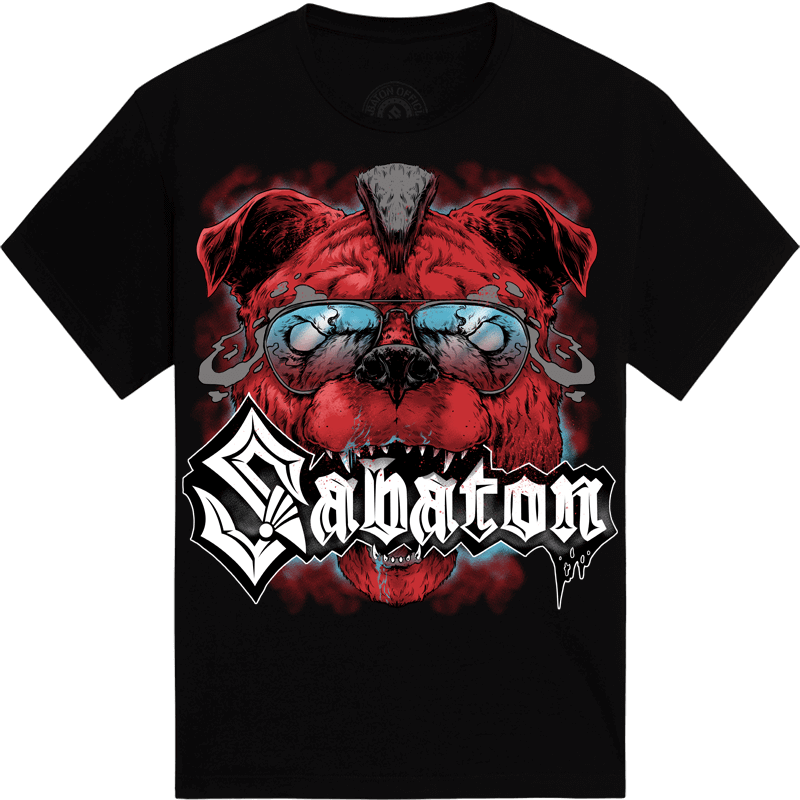 Download Festival Sabaton Exclusive T-shirt Frontside