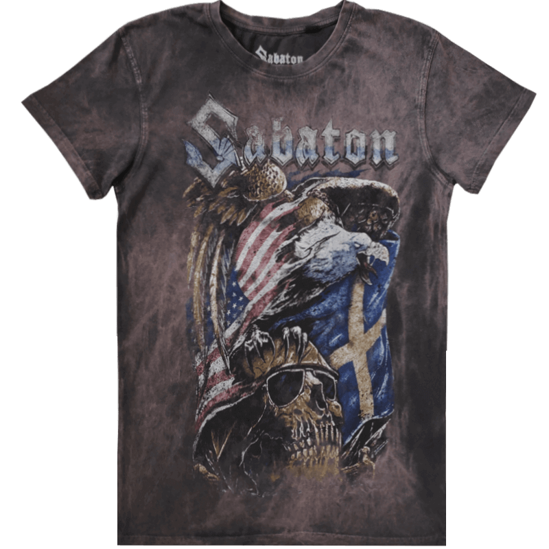 War Eagle Sabaton T-shirt Vintage Collection Frontside