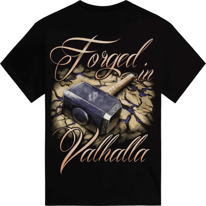 Forged in Valhalla Sabaton T-shirt Backside