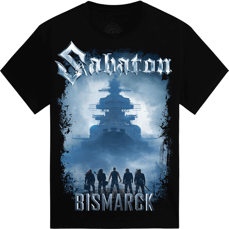 Bismarck 1 Year Anniversary Sabaton T-shirt Frontside