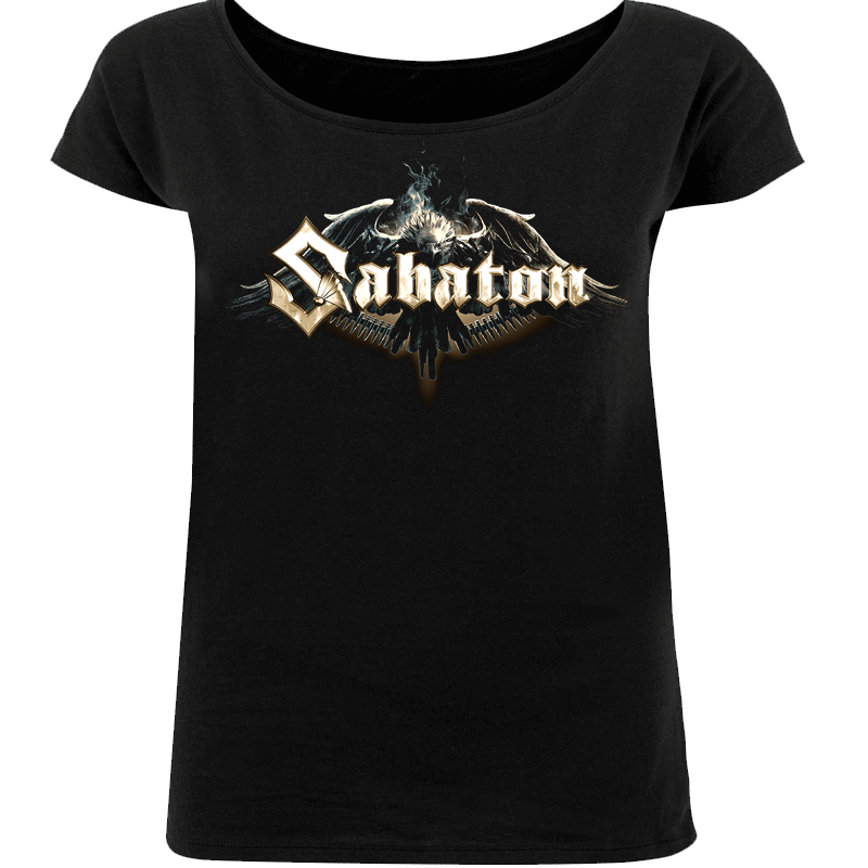 Sabaton Eagle Loose Fit T-shirt Women Frontside