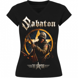 The Last European Tour 2017 Sabaton T-shirt Women Frontside