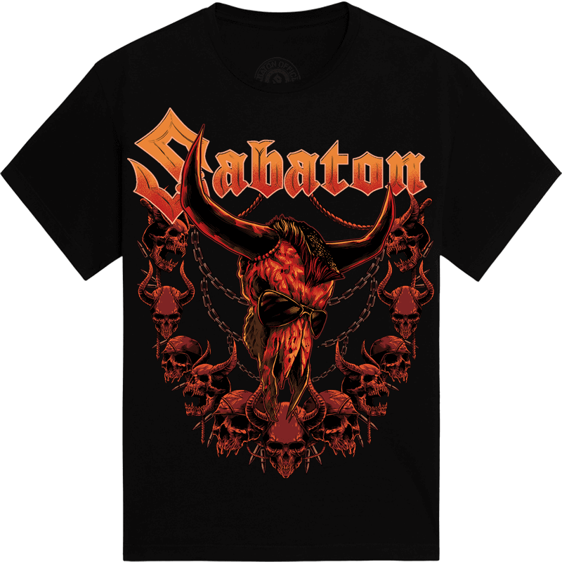 Wacken 2020 Exclusive Sabaton T-shirt Frontside