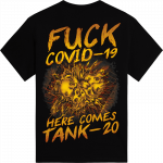 Fuck Covid-19 T-shirt Backside
