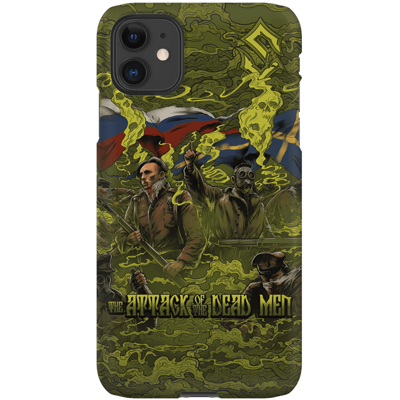 Razer customized Sabaton phone case Attack of the Dead Men