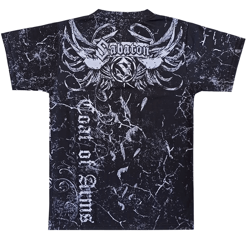 Coat of Arms Sabaton All Over T-shirt Backside
