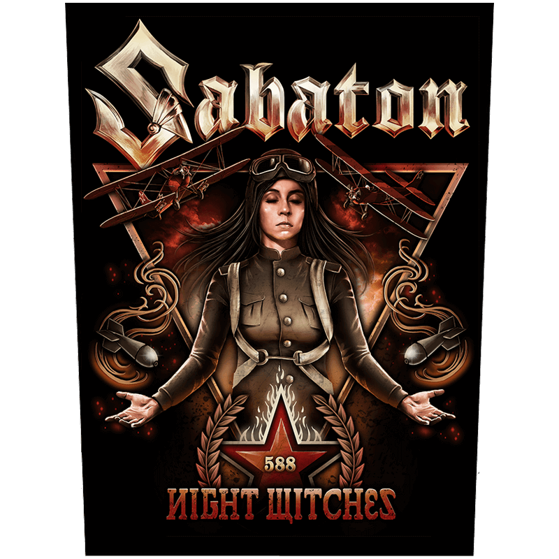 Night Witches Sabaton Back Patch