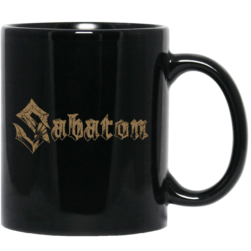Poison Gas Black Sabaton Mug Leftside with a Box side
