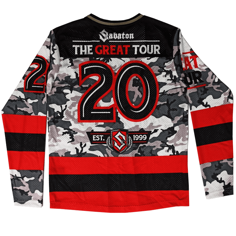 The Great Tour 2020 Hockey Jersey Backside