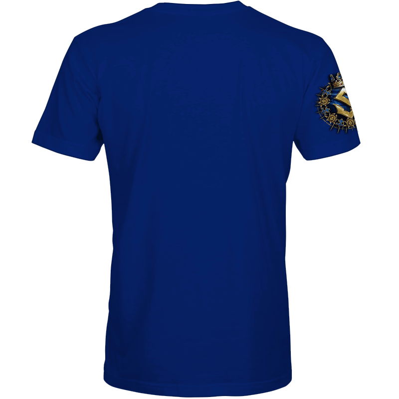 Livgardet Sabaton Royal Blue T-shirt Backside
