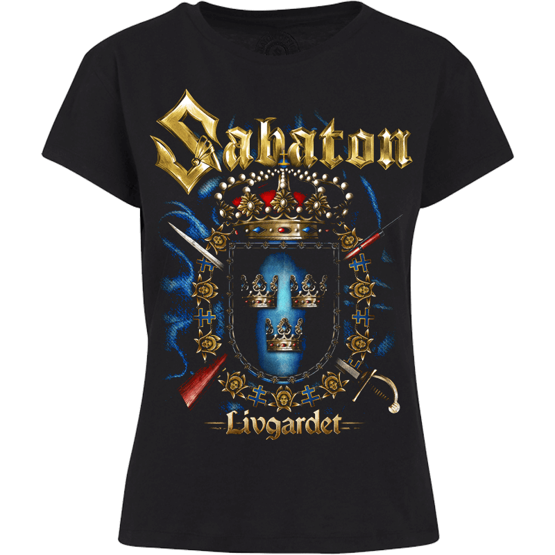 Livgardet Sabaton Women T-shirt Frontside