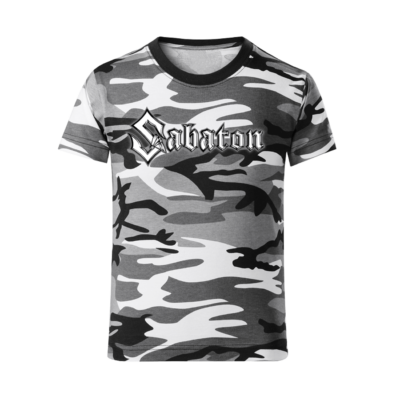 Sabaton Camo T-shirt Kids Frontside