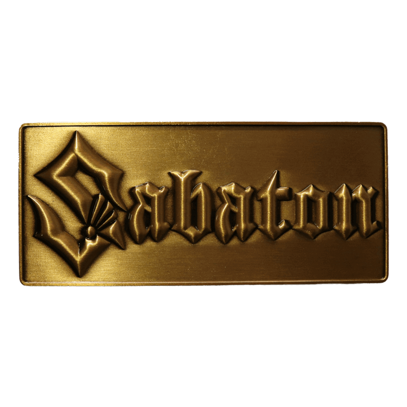 Sabaton Gold Metallic Magnet A21106