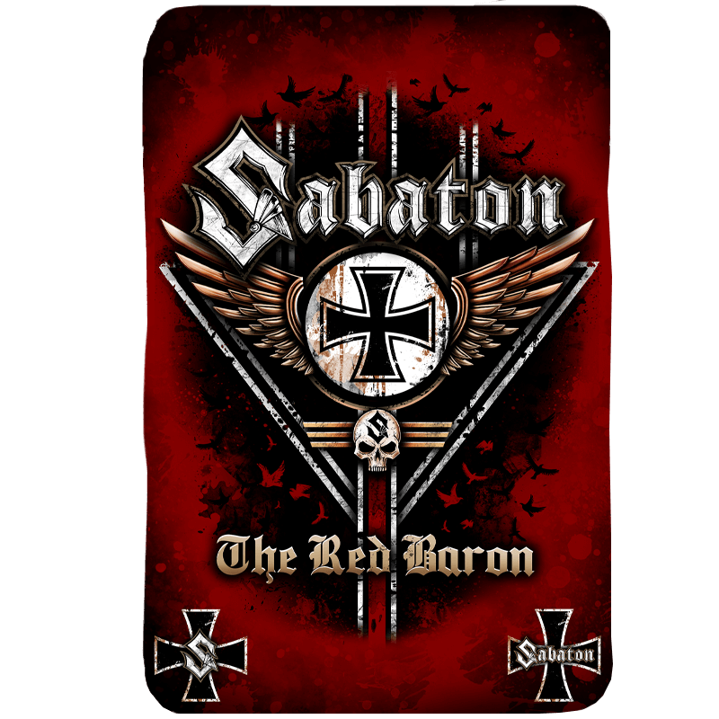 sabaton-red-baron-blanket-front A21326