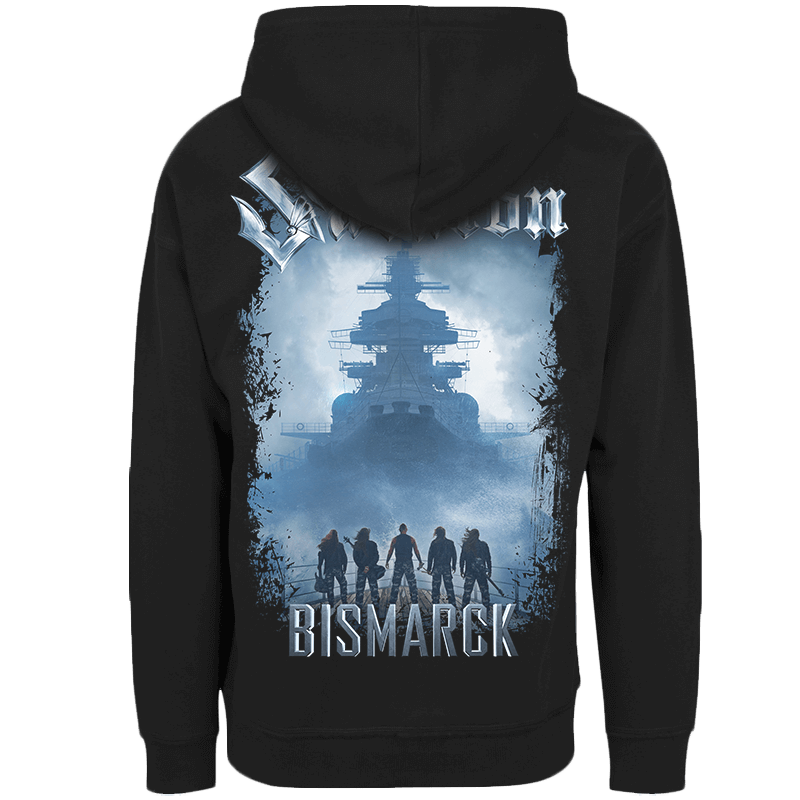 Bismarck ‘Bound By Iron And Blood’ Zip Hoodie back H21348